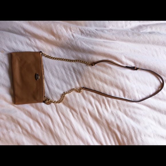 Coach brown and gold crossbody purse - Picture 2 of 7